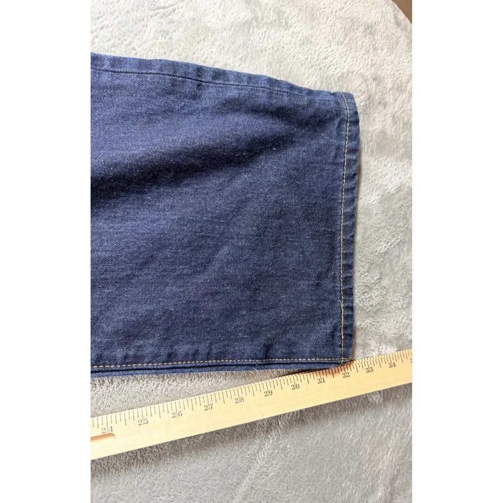 Levi's 517 Bootcut Jeans Tag 42x32 Dark Wash Denim